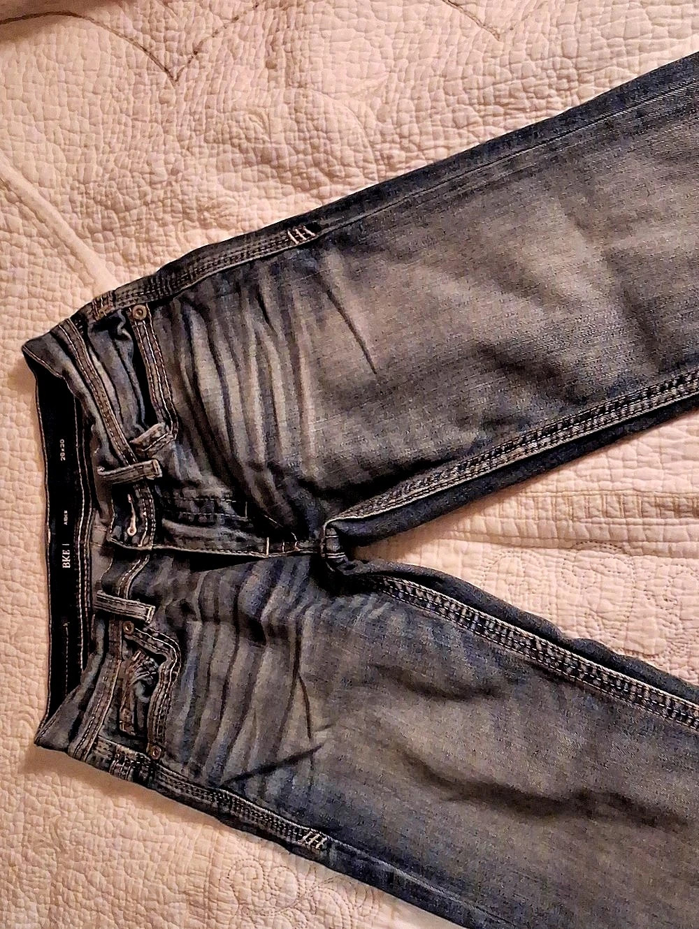 BKE Skinny Jeans Waist 28x30 in Black